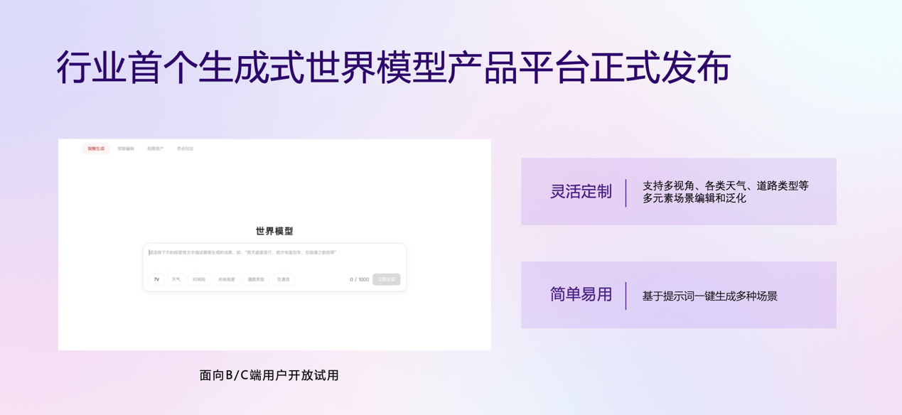 上海自动驾驶实训场建设成果发布全新“绝影开悟”世界模型亮相WAIC 2025(图2)