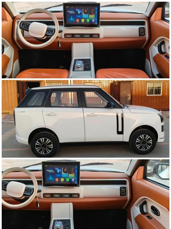 正版刚上市 “老头乐版极氪9X”就来了!外观神复刻 网友：这速度绝了(图4)