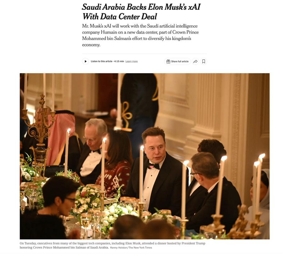 北美观察丨马斯克重返白宫：“和好”却非“如初” 一切服从AI权力大局(图6)