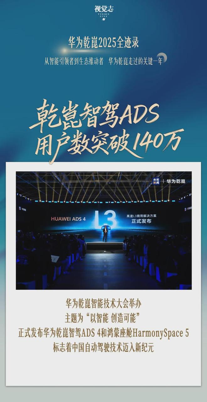 华为乾崑的2025：一套系统百万车主的日常(图2)