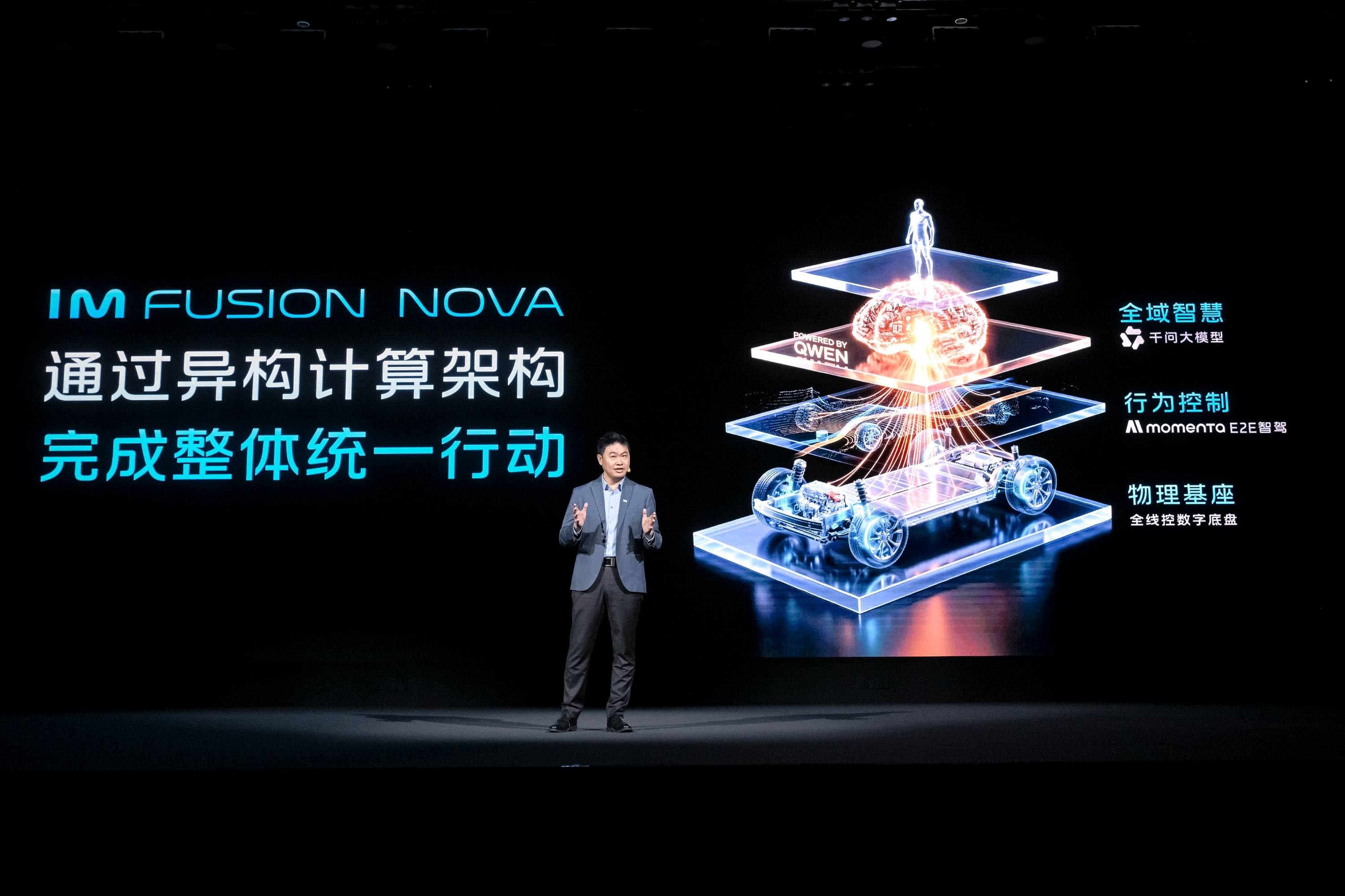 智己发布IM Ultra Agent智能体 首搭千问大模型 打通线控底盘和智驾智舱(图1)