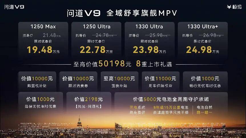 1948万起极狐问道V9上市(图1)